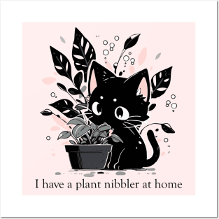 I have a plant nibbler at home Posters and Art